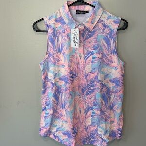 New Sunday Swagger Women’s Polo Tank Size Small